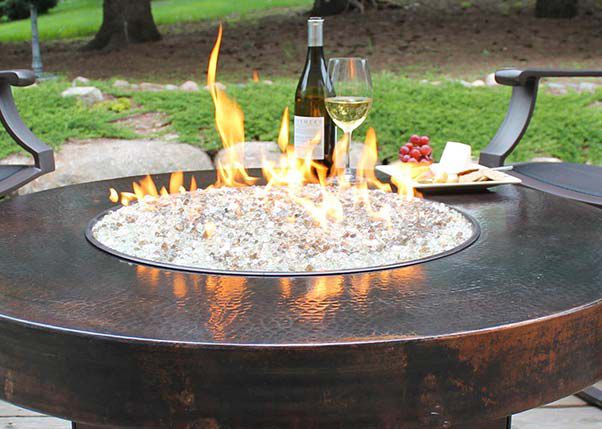 Highly Reflective 1/4 Tempered Fire Glass for Fire Pits & Fireplaces