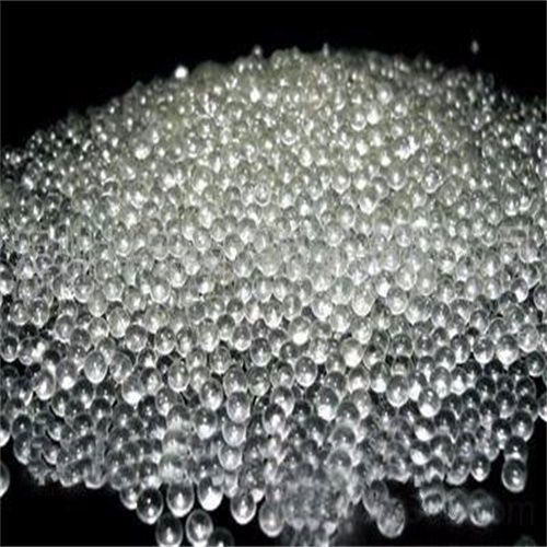 Drop-on road marking glass beads