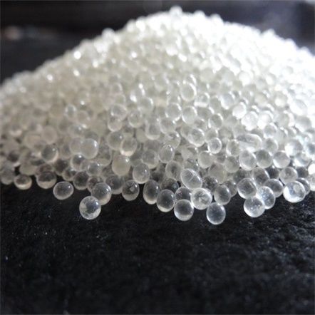 Grinding glass beads
